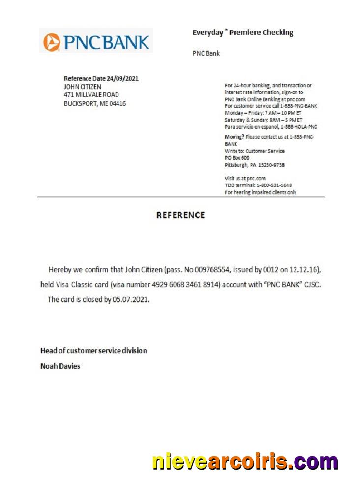 USA PNC closure reference